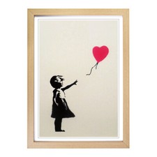 Banksy Girl With Balloon Wall