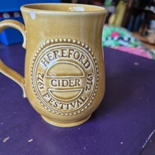 Collectors Small Vintage Hereford 1972 Festival Mug / Tankard.