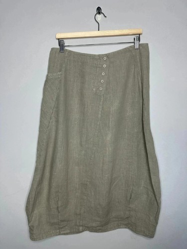 Backstage oska linen skirt - backstage, by