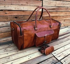 Genuine Vintage Leather Duffle