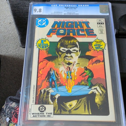 Night force cgc 8 - 9.8, (1982)