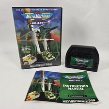 Micro Machines Military Megadrive Game Sega PAL UK Complete