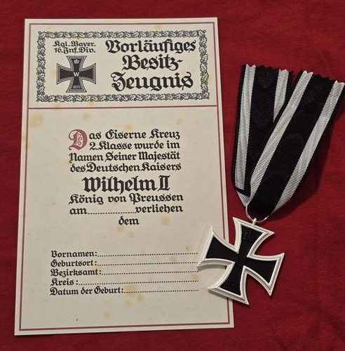 Ww1 imperial german - iron, cross