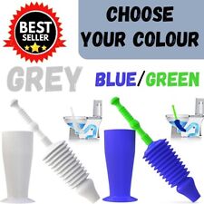 Luigi's The World's Best Toilet Plunger The Big,Blue & Green Unblocking Bathroom