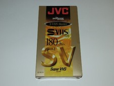 JVC S-VHS Master Tape SV180