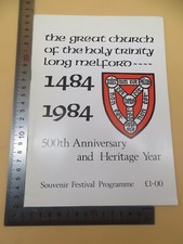 Great Church Holy Trinity Long Melford 1484-1984 500th Anniversary Programme PB