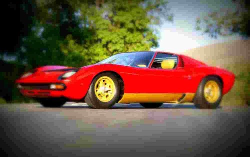 1971 lamborghini miura p400 - , sv