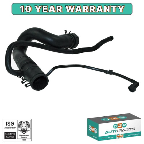 Coolant radiator top hose - hose, fits