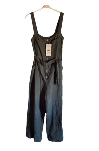 Zara jumpsuit playsuit crinkle - zara,