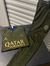 PSG Tracksuit Khaki Green  Set