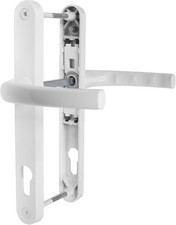 JCP Upvc Door Handle Pair 211Mm Screw Centres 92 Mm PZ Sprung Set 240Mm X 30M...