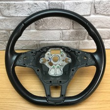 Genuine VW black leather MFSW steering wheel DSG Fits T6 Transporter Golf etc 2A
