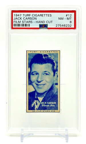 1947 turf cigarette - card, film