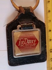 Vintage Old Keyring Leather