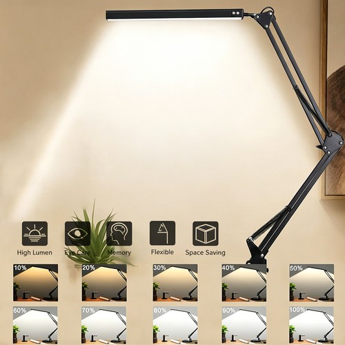 Led desk lamp with clamp - led,