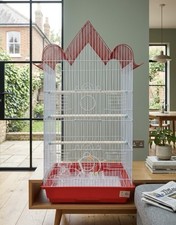 Large metal bird cage - cage, –