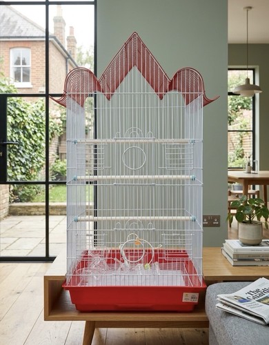 Large metal bird - metal,