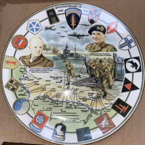Commemorative plate 50th - plate,