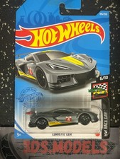 CORVETTE C8R GREY Hot Wheels