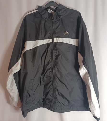 Adidas mens black windbreaker - adidas,