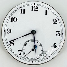 Antique Swiss Pocket Watch Movement – 17 Jewels – Working