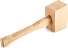 qwork wooden mallet, 9.5