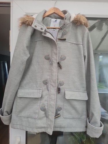 Kangol grey duffer - duffer, coat