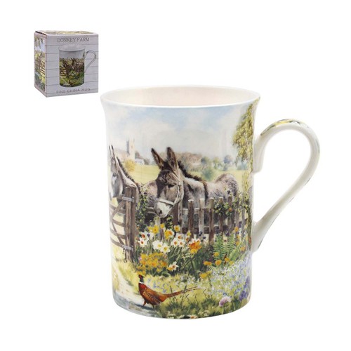 Coffee mug fine - mug, donkey