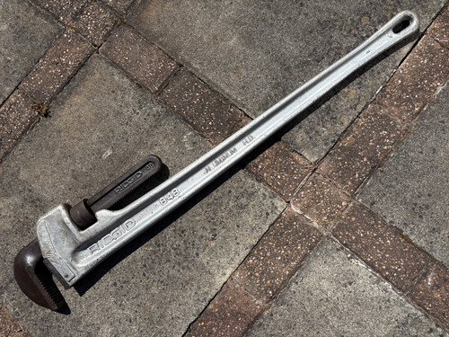 Ridgid pipe wrench - ridgid, 48"