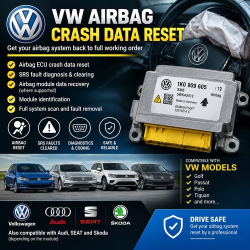 Crash data reset service for - data,