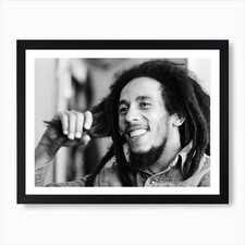 Bob Marley Portrait, 1978 Art Print Framed Wall Art Poster Canvas Print Picture