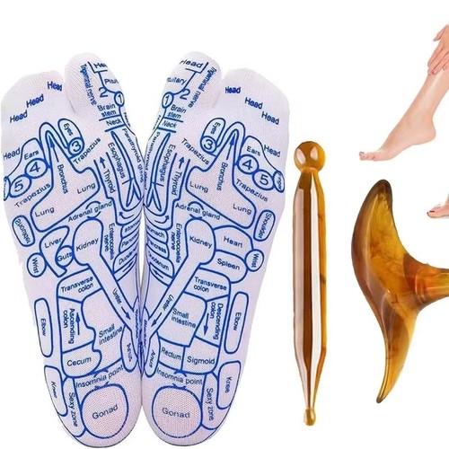 Acupressure foot massage socks - acupressure,