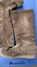 Juicy Couture brown suede