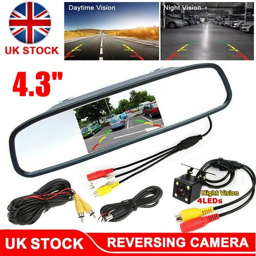 Lcd car mirror monitor - mirror,