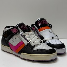 OSIRIS SHOES NYC 83 MID BLACK MULTI COSMO TRAINERS (UK 5 EUR 38)