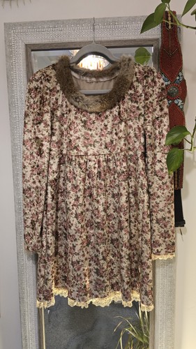 Vintage handmade prairie dress - vintage,
