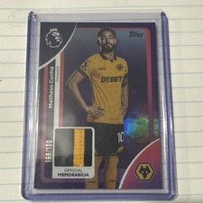 Topps Premier League 2026 Matheus Cunha - Wolves patch memorabilia /199