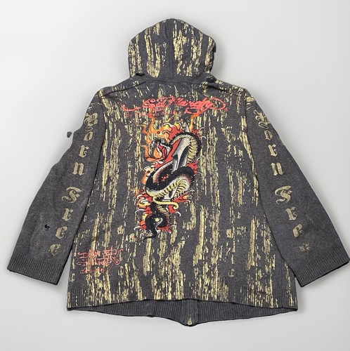 Hardy knitted hoodie - ed,