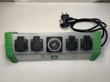LUMII 2-4-6 WAY SOCKET CONTACTOR/TIMER/RELAY LIGHTING GROW LIGHTS HYDROPONICS