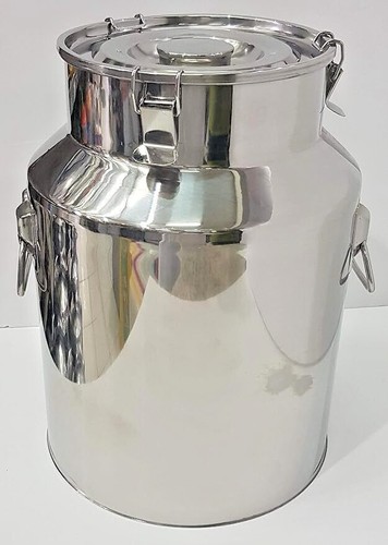 Large stainless steel milk - large,