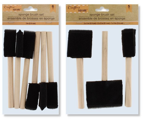 Foam sponge brush set - foam,