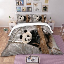 Panda Animals Duvet Cover
