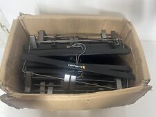 40 Carharrt Trouser Hangers Black Wooden And Metal 40cm Long Adjustable Clips