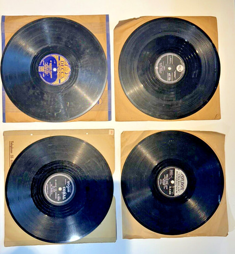 Rare batch vintage 78 rpm - rare, 4