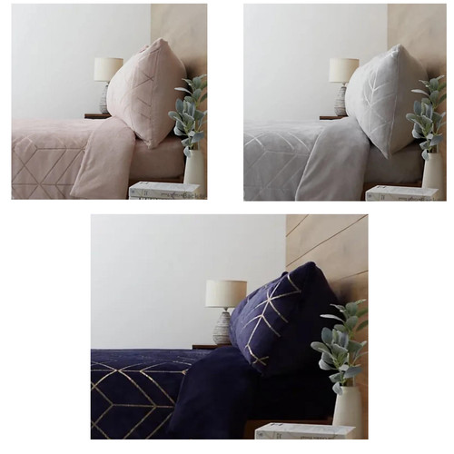 Cozee home geo foil velvetsoft - cozee,