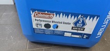 Coleman 60QT Blue Wheeled