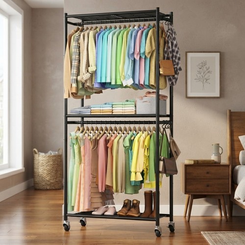 Multi functional garment rack - multi-functional,