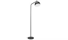 Argos Home Morlie Floor Lamp - Matt Black