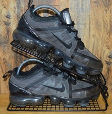 Nike Trainers Air VaporMax Black Grey Running Gym Shoes GS - UK5.5 EU38.5