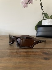Brown Oakley Vintage “Splice” Polarised Sunglasses